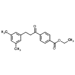CAS#: 898780-38-6, Ethyl 4-[3-(3,5-dimethylphenyl)propanoyl]benzoate
