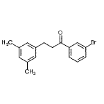 CAS#: 898780-47-7, 1-(3-Bromophenyl)-3-(3,5-dimethylphenyl)-1-propanone
