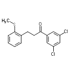 CAS#: 898780-55-7, 1-(3,5-Dichlorophenyl)-3-[2-(methylsulfanyl)phenyl]-1-propanone