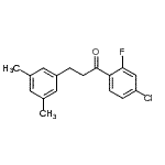 CAS#: 898780-96-6, 1-(4-Chloro-2-fluorophenyl)-3-(3,5-dimethylphenyl)-1-propanone