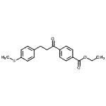 CAS#: 898780-97-7, Ethyl 4-{3-[4-(methylsulfanyl)phenyl]propanoyl}benzoate