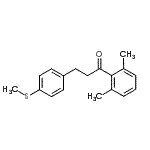 CAS#: 898781-30-1, 1-(2,6-Dimethylphenyl)-3-[4-(methylsulfanyl)phenyl]-1-propanone