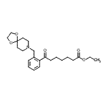 CAS#: 898781-32-3, Ethyl 7-[2-(1,4-dioxa-8-azaspiro[4.5]dec-8-ylmethyl)phenyl]-7-oxoheptanoate