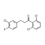 CAS#: 898781-43-6, 3-(3-Chloro-4-fluorophenyl)-1-(2,6-dichlorophenyl)-1-propanone