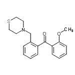 CAS#: 898781-47-0, (2-Methoxyphenyl)[2-(4-thiomorpholinylmethyl)phenyl]methanone