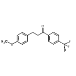 CAS#: 898781-57-2, 3-[4-(Methylsulfanyl)phenyl]-1-[4-(trifluoromethyl)phenyl]-1-propanone