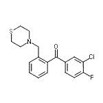 CAS#: 898781-98-1, (3-Chloro-4-fluorophenyl)[2-(4-thiomorpholinylmethyl)phenyl]methanone