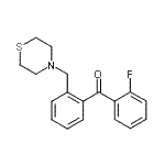 CAS#: 898782-02-0, (2-Fluorophenyl)[2-(4-thiomorpholinylmethyl)phenyl]methanone
