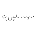 CAS#: 898782-16-6, Ethyl 8-[4-(1,4-dioxa-8-azaspiro[4.5]dec-8-ylmethyl)phenyl]-8-oxooctanoate