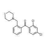 CAS#: 898782-29-1, (2,4-Dichlorophenyl)[2-(4-thiomorpholinylmethyl)phenyl]methanone