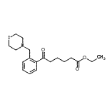 CAS#: 898782-64-4, Ethyl 6-oxo-6-[2-(4-thiomorpholinylmethyl)phenyl]hexanoate