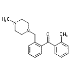 CAS#: 898782-70-2, (2-Methylphenyl){2-[(4-methyl-1-piperazinyl)methyl]phenyl}methanone