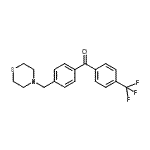 CAS#: 898783-00-1, [4-(4-Thiomorpholinylmethyl)phenyl][4-(trifluoromethyl)phenyl]methanone