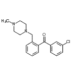 CAS#: 898783-05-6, (3-Chlorophenyl){2-[(4-methyl-1-piperazinyl)methyl]phenyl}methanone