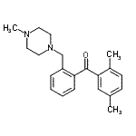 CAS#: 898783-17-0, (2,5-Dimethylphenyl){2-[(4-methyl-1-piperazinyl)methyl]phenyl}methanone