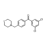 CAS#: 898783-18-1, (3,5-Dichlorophenyl)[4-(4-thiomorpholinylmethyl)phenyl]methanone