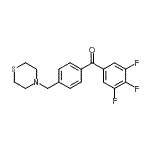 CAS#: 898783-26-1, [4-(4-Thiomorpholinylmethyl)phenyl](3,4,5-trifluorophenyl)methanone