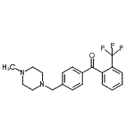 CAS#: 898783-91-0, {4-[(4-Methyl-1-piperazinyl)methyl]phenyl}[2-(trifluoromethyl)phenyl]methanone