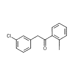 CAS 登录号：898784-03-7， 2-(3-氯苯基)-1-(2-碘苯基)乙酮