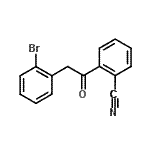 CAS 登录号：898784-09-3， 2-[(2-溴苯基)乙酰基]苯甲腈