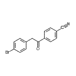CAS#: 898784-15-1, 4-[(4-Bromophenyl)acetyl]benzonitrile