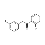 CAS 登录号：898784-67-3， 1-(2-溴苯基)-2-(3-氟苯基)乙酮