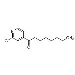 CAS#: 898784-72-0, 1-(2-Chloro-4-pyridinyl)-1-octanone