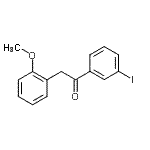 CAS 登录号：898784-91-3， 1-(3-碘苯基)-2-(2-甲氧基苯基)乙酮