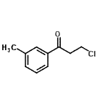 CAS#: 898785-20-1, 3-Chloro-1-(3-methylphenyl)-1-propanone