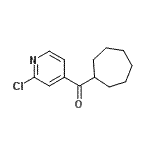 CAS#: 898785-24-5, (2-Chloro-4-pyridinyl)(cycloheptyl)methanone