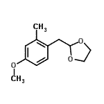 CAS#: 898785-25-6, 2-(4-Methoxy-2-methylbenzyl)-1,3-dioxolane