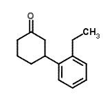 CAS#: 898785-38-1, 3-(2-Ethylphenyl)cyclohexanone