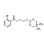 CAS#: 898785-76-7, 1-(2-Bromophenyl)-5-(5,5-dimethyl-1,3-dioxan-2-yl)-1-pentanone