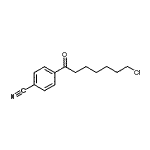 CAS#: 898786-22-6, 4-(7-Chloroheptanoyl)benzonitrile