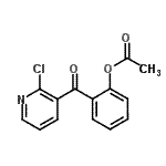 CAS#: 898786-35-1, 2-[(2-Chloro-3-pyridinyl)carbonyl]phenyl acetate