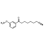 CAS#: 898786-64-6, 8-(3-Methoxyphenyl)-8-oxooctanenitrile