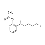 CAS#: 898786-86-2, 2-(5-Chloropentanoyl)phenyl acetate