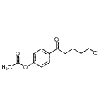 CAS#: 898786-94-2, 4-(5-Chloropentanoyl)phenyl acetate