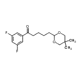 CAS#: 898787-05-8, 1-(3,5-Difluorophenyl)-5-(5,5-dimethyl-1,3-dioxan-2-yl)-1-pentanone