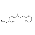 CAS#: 898787-08-1, 3-(1,3-Dioxan-2-yl)-1-(4-ethylphenyl)-1-propanone