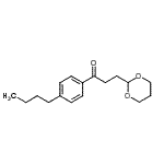 CAS#: 898787-13-8, 1-(4-Butylphenyl)-3-(1,3-dioxan-2-yl)-1-propanone