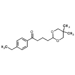 CAS#: 898787-21-8, 4-(5,5-Dimethyl-1,3-dioxan-2-yl)-1-(4-ethylphenyl)-1-butanone