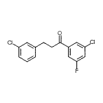CAS#: 898787-33-2, 1-(3-Chloro-5-fluorophenyl)-3-(3-chlorophenyl)-1-propanone