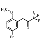 CAS#: 898787-45-6, 3-(5-Bromo-2-methoxyphenyl)-1,1,1-trifluoroacetone