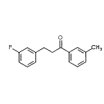 CAS#: 898788-67-5, 3-(3-Fluorophenyl)-1-(3-methylphenyl)-1-propanone