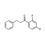 CAS 登录号：898788-87-9， 1-(2,4-二氟苯基)-3-苯基-1-丙酮