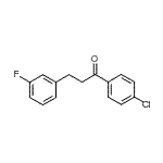 CAS#: 898789-11-2, 1-(4-Chlorophenyl)-3-(3-fluorophenyl)-1-propanone