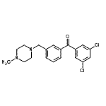 CAS#: 898789-29-2, (3,5-Dichlorophenyl){3-[(4-methyl-1-piperazinyl)methyl]phenyl}methanone