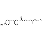 CAS#: 898789-51-0, Ethyl 6-{3-[(4-methyl-1-piperazinyl)methyl]phenyl}-6-oxohexanoate