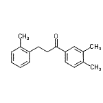 CAS # 898789-58-7, 1-(3,4-二甲基苯基)-3-(2-甲基苯基)-1-丙酮